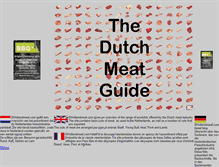 Tablet Screenshot of hollandmeat.com